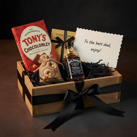 Surprise cadeau krat voor hem